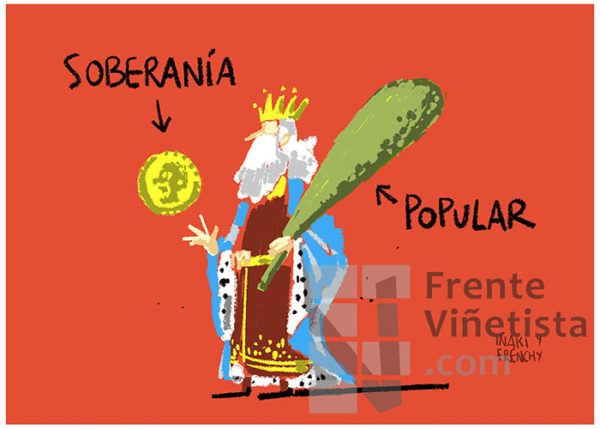 Soberanía popular - Viñeta de Iñaki y Frenchy