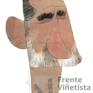 Felipe VI - Caricatura de Matías Tolsà