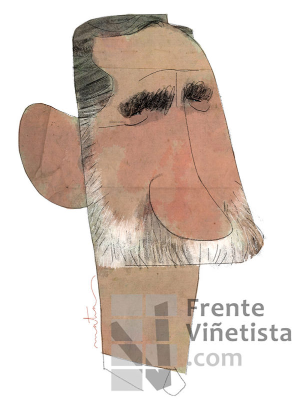 Felipe VI - Caricatura de Matías Tolsà