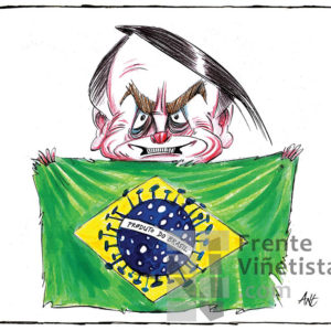 Bolsonaro y el COVID-19 - Viñeta de Ant