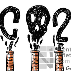 CO2 - Viñeta de Ferran Martín