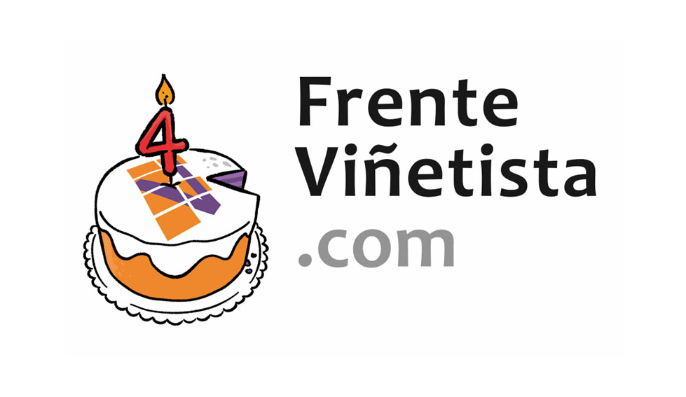 Cuarto aniversario del Frente Viñetista. Sorteo en Twitter e Instagram