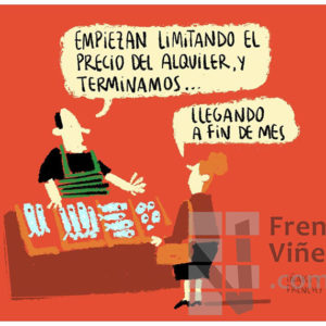Alquiler de vivienda - Viñeta de Iñaki y Frenchy