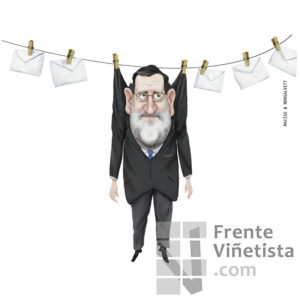 Caricatura de Mariano Rajoy - Viñeta de Macías y Monsalvett